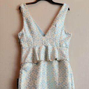 NEW w/tag LULU peplum floral dress